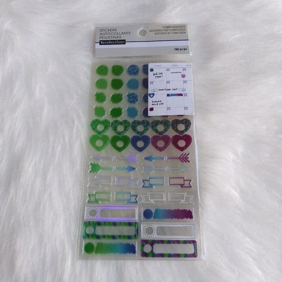 Recollections Planner Accessories Stickers 168 pc - Picture 1 of 4